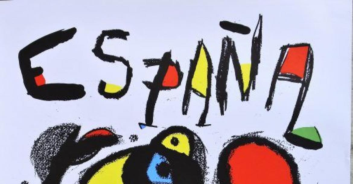 "La fiesta" de Joan Miró.